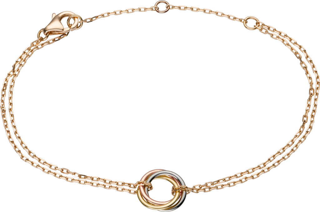 Discover more than 58 cartier trinity gold bracelet super hot