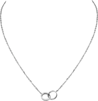 <span class='lovefont'>A </span> necklace, diamonds White gold, diamonds