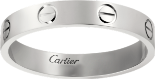 CRB4085100 - LOVE wedding band - White gold - Cartier