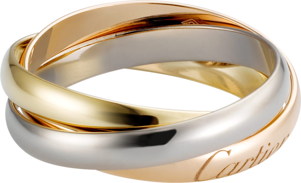Trinity ring, small modelWhite gold, yellow gold, rose gold