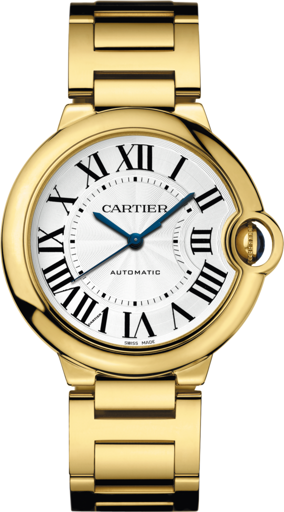 Ballon Bleu de Cartier watch36mm, automatic movement, yellow gold