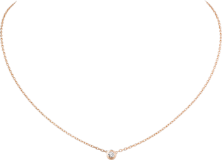 Collar Cartier d'Amour tamaño grande Oro rosa, diamante