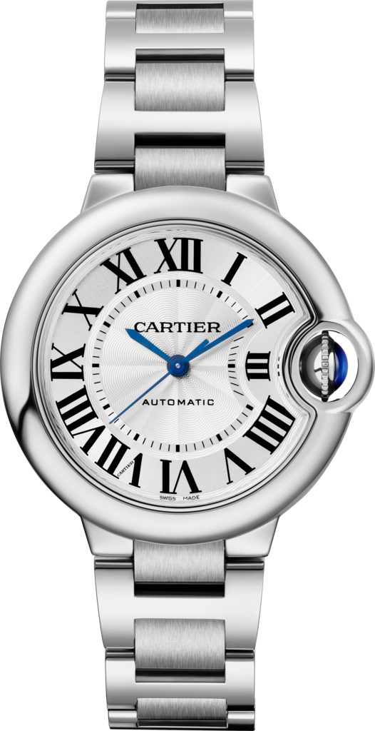 Reloj Ballon Bleu de Cartier33 mm, movimiento automático, acero