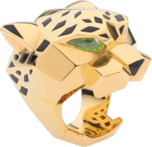 cartier geometric panthere ring