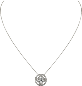 Collar Galanterie de Cartier Oro blanco, diamantes