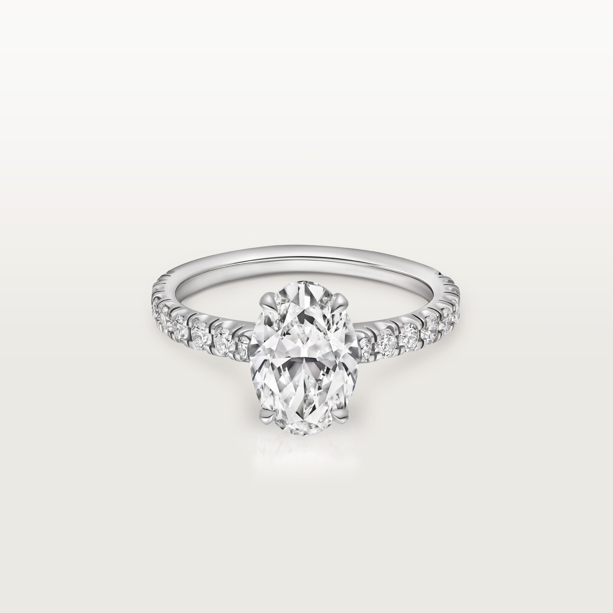 Solitaire 1895 Platinum, diamonds