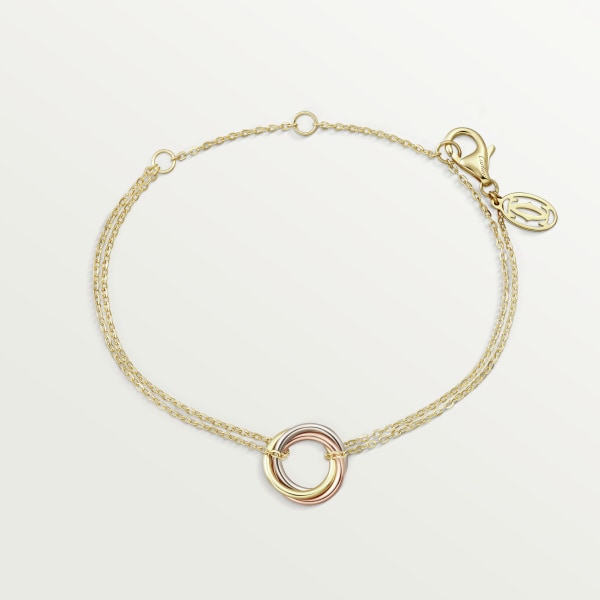 CRB6050217 - Trinity bracelet - White gold, rose gold, yellow gold