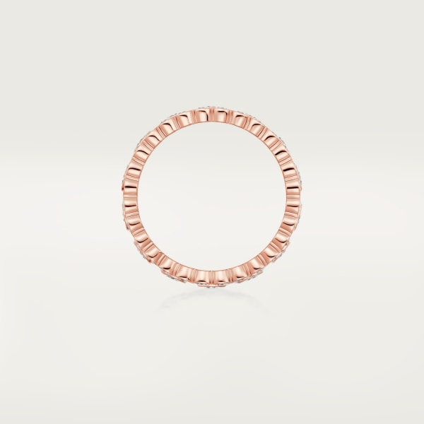 Broderie de Cartier ring Rose gold, diamonds