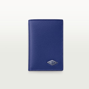 Four-credit card holder, Cartier Losange Grained ink calfskin